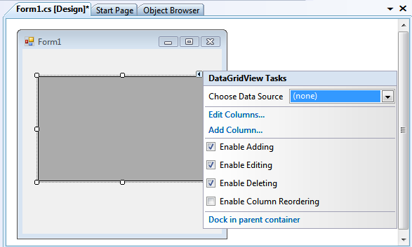 Choose Data Source