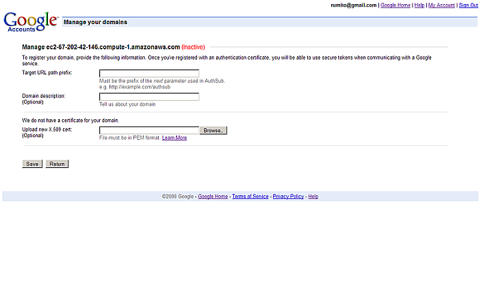 Google OAuth